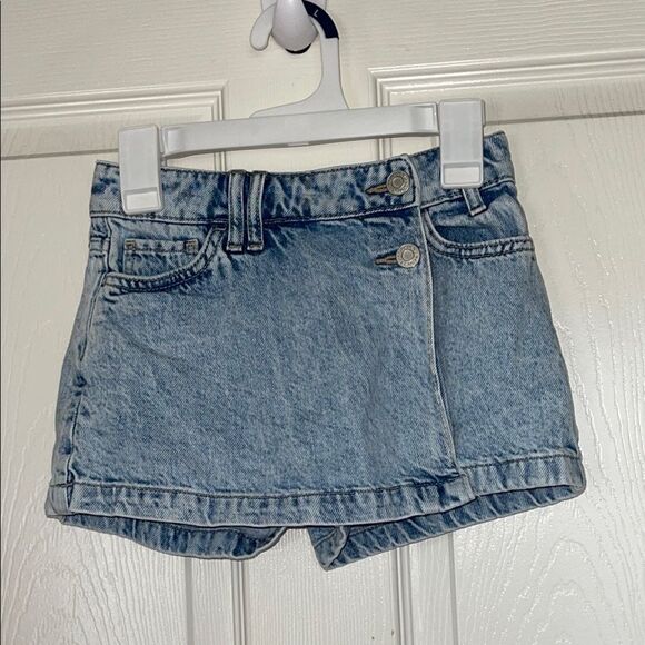Kids Gap denim skort size 7 - Picture 1 of 5